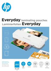 Everyday Folie laminacyjne HP A4, 75 Mic, 100 Szt., Przezroczyste/Połysk