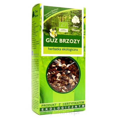 Herbatka Guz Brzozy Bio 50 G - Dary Natury [BIO]