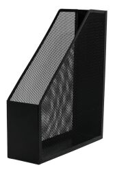 Q-Connect Pojemnik Na Dokumenty Office Set, metalowy, czarny