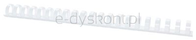 Office Products Grzbiety Do Bindowania  A4 22mm (210 kartek), 50 szt., białe