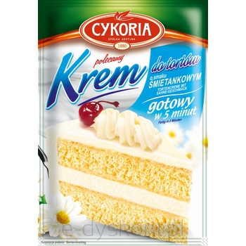 Cykoria Krem Do Tortów O Smaku Śmietankowym 100G 