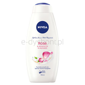 Nivea Żel Pod Prysznic Care  Roses 750 Ml