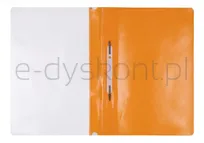Skoroszyt Office Products, Pp, A4, Miękki, 100/170Mikr., Pomarańczowy - 2