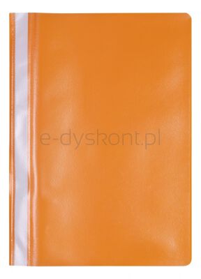 Office Products Skoroszyt, Pp, A4, Miękki, 100/170Mikr., Pomarańczowy