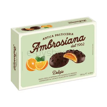 Ambrosiana Ciastka delizie arancia 140g