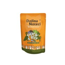 Dolina Noteci Superfood Mokra karma saszetka dla kota kaczka i wołowina 85g