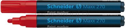 Schneider Marker Olej owy Maxx 270, Okrągły, 1-3Mm, Czerwony 