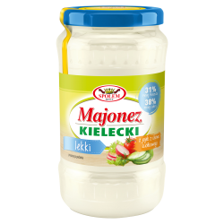 Majonez Kielecki Bez Konserwantów Lekki Z Jajek Z Chowu Ściółkowego 310G