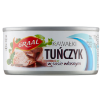 Graal Tuńczyk Kawałki W Sosie Własnym 170 G