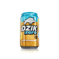 Dzik Zero Pineapple 330 ml - Napój Gazowany