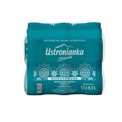 Ustronianka Woda Biała 0,5L Niegazowana SK