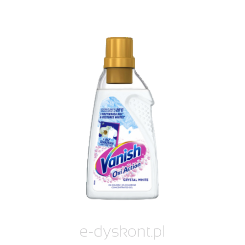 Vanish Oxi Action White odplamiacz do białych tkanin w żelu 750ml