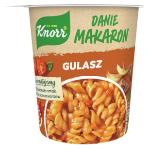 Knorr Danie Makaron Z Sosem Gulaszowym 52 G