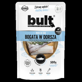 Bult Saszetka Dla Psa Bogata W Dorsza 500G