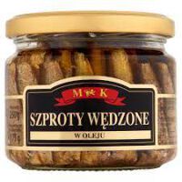 Mk Szproty Wędzone W Oleju 250 G