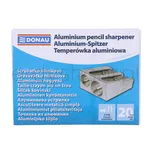 Donau Temperówka Aluminiowa, Podwójna, Srebrna  - 3