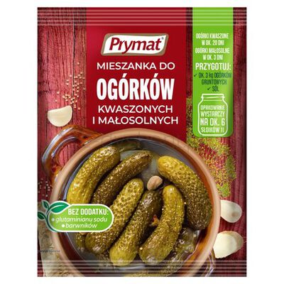 Prymat Mieszanka Do Ogórków Kwaszonych I Małosolnych 40G 