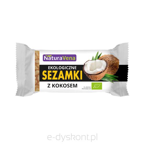 Sezamki Z Kokosem Bio 27 G - Naturavena [BIO]