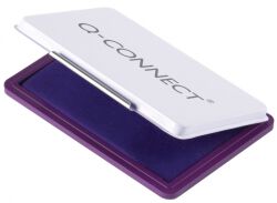 Q-Connect Poduszka Do Stempli Z Tuszem, 110X70Mm, Metalowa, Fioletowa