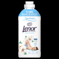 Lenor Płyn Do Płukania Tkanin Sensitive Cotton Fresh 1.239L, 59 Prań