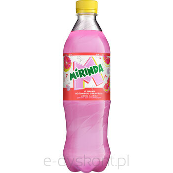 Mirinda Pink Grapefruit Zero cukru 0,5l