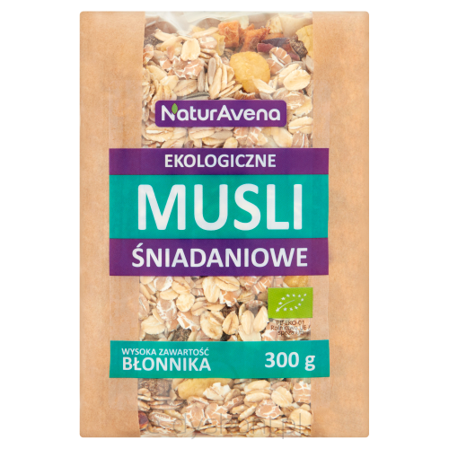 Naturavena Ekologiczne Musli Śnadaniowe 300G