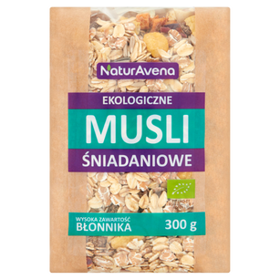 Naturavena Ekologiczne Musli Śnadaniowe 300G