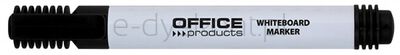 Office Products Marker do tablic okrągły, 1-3mm (linia), czarny [BIURO]