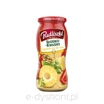 Pudliszki Sos Do Kurczaka Słodko-Kwaśny Łagodny 500G