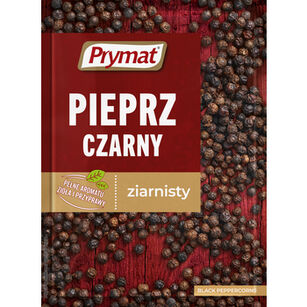 Prymat Pieprz czarny ziarnisty 20g 