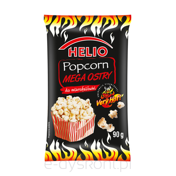 Helio Popcorn Do Mikrofalówki Mega Ostry 90 G 