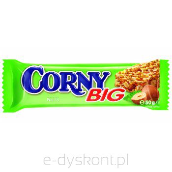 Corny Big Baton Zbożowy Z Orzechami Laskowymi 50G