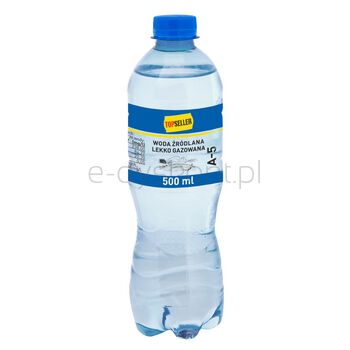 Topseller Woda Źródlana Lekko Gazowana 500 Ml SK