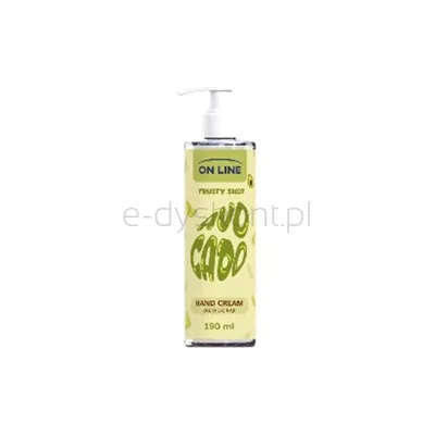 On Line Fruit Shot Krem Do Rąk Awokado 190Ml