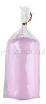 Donau HOME Świeca słupek Standard Lakier, 60x115mm, różowy perła mat - 2