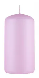 Świeca słupek Donau HOME Standard Lakier, 60x115mm, różowy perła mat