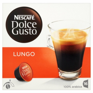 Nescafe Kawa W Kapsułkach Dolce Gusto Lungo 112 G (16 X 7 G)