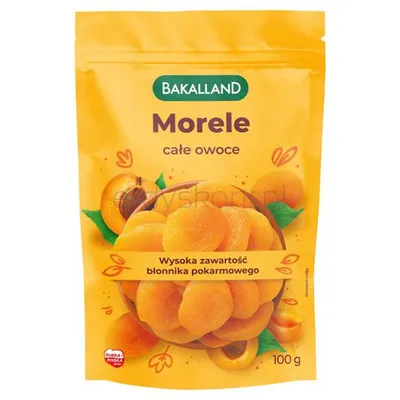 Morele Bakalland Suszone 100 G