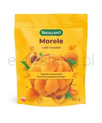 Bakalland Morele całe owoce 150g 