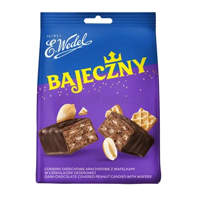 Wedel Bajeczny cukierki w czekoladzie deserowej 240g