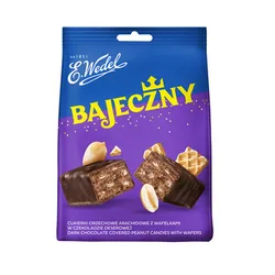 E.Wedel Bajeczny cukierki w czekoladzie deserowej 240g