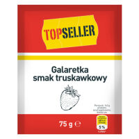 TOPSELLER Galaretka smak truskawkowy 75g