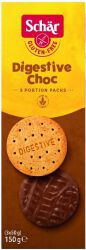 Schar Digestive Choc- Ciastka W Czekoladzie Bezgl. 150 G