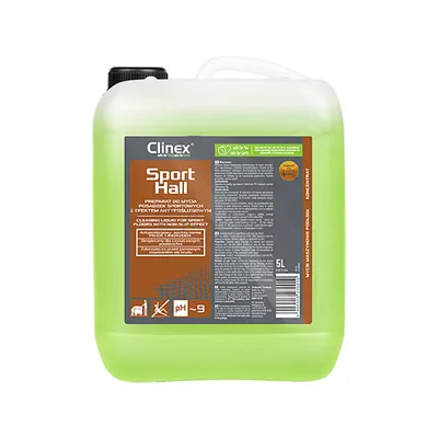 Preparat CLINEX SportHall, myjąco-pielęgnujacy, do podłóg, 5l