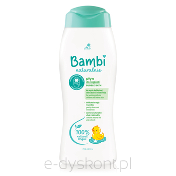 Bambi Naturalnie Płyn Do Kąpieli Dla Dzieci I Niemowląt Od Pierwszych Dni Życia 400 Ml