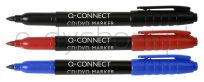 Q-Connect Marker Do Płyt Cd/Dvd 1Mm (Linia), Czarny  - 2