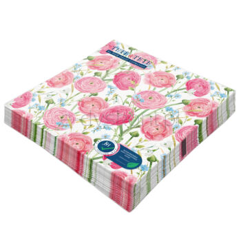 TETE a TETE Serwetki 3 ply 1/4 Lunch 33 cm x 33 cm Symphony of Summer 20 szt.