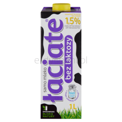 Łaciate Mleko bez laktozy 1,5%, 1 l