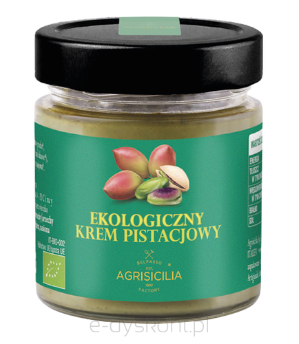 Krem Pistacjowy Bio 200 G - Agrisicilia [BIO]