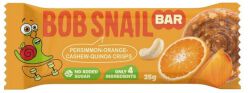 Bob Snail Baton Kaki-Pomarańcza z Nerkowcem i Chrupkami z komosy ryżowej  bez dodatku cukry 35 g